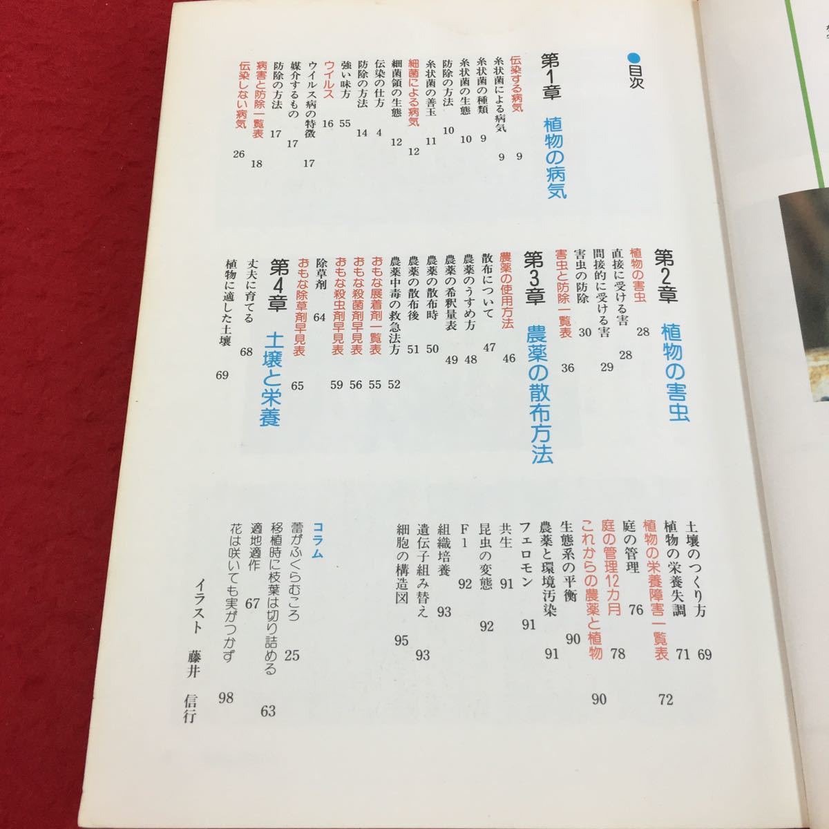 YL80 園芸病虫害の防除と駆除 やさしくわかりやすい 楢原正麗著伝染する病気ウイルス伝染しない病気 植物の害虫 害虫と防除一覧表 昭和63年_画像4