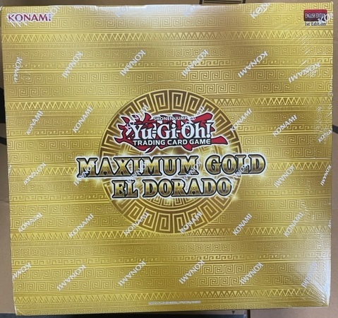 完売 Dorado El : Gold Maximum Yugioh 2021 【EU版】未開封品