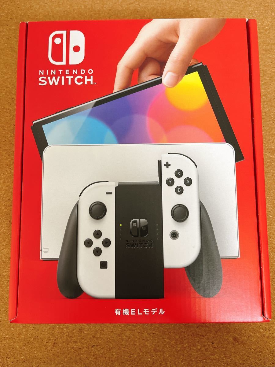 新品 未開封】新型 Nintendo Switch 本体 有機ELモデル ホワイト 白