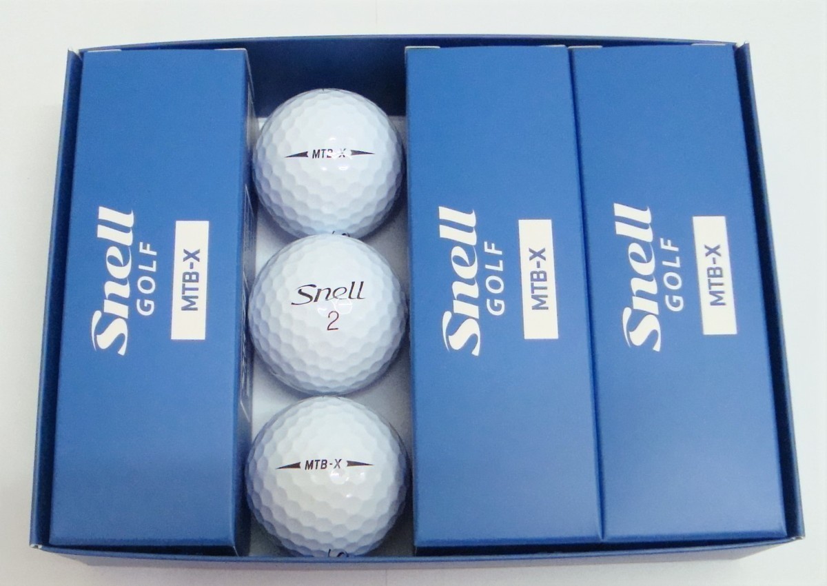 日本正式代理店 新品 スネル ゴルフ Snell Golf Mtb X ボール ホワイト 2箱 24球 日本正規品 新作 公式 Www Coldwellbankersamara Com