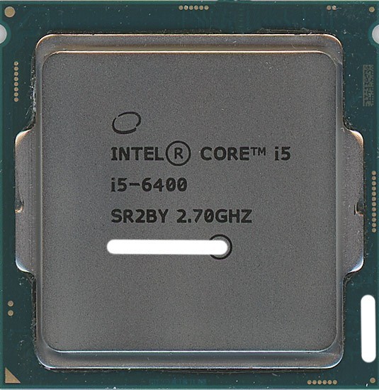 【中古】Core i5 6400 2.7GHz 6M LGA1151 65W SR2BY