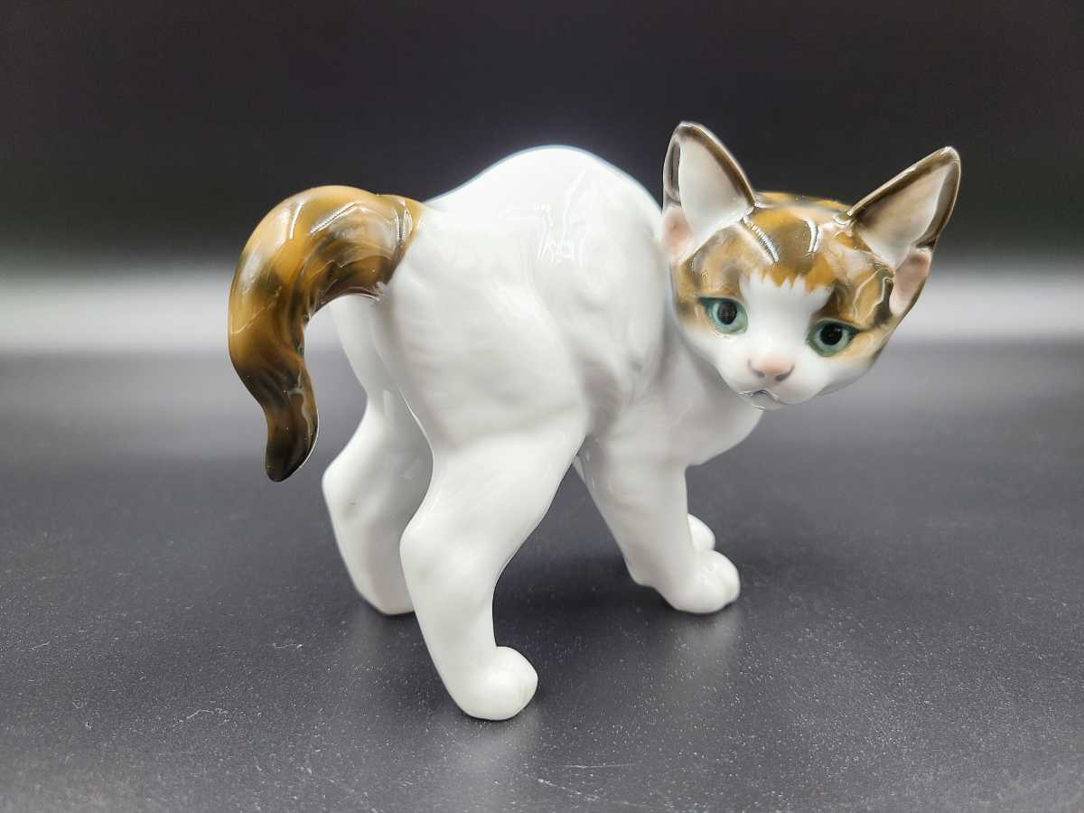 美品】ローゼンタール フィギュリン 1級品 1960年代 びっくり猫