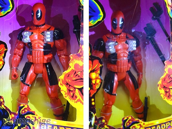 新品90s10inch デッドプール・デラックスエディション マーベルユニバース TOYBIZ トイビズ ウェイド・ウィルソン ウエポンX ウルヴァリン_画像2