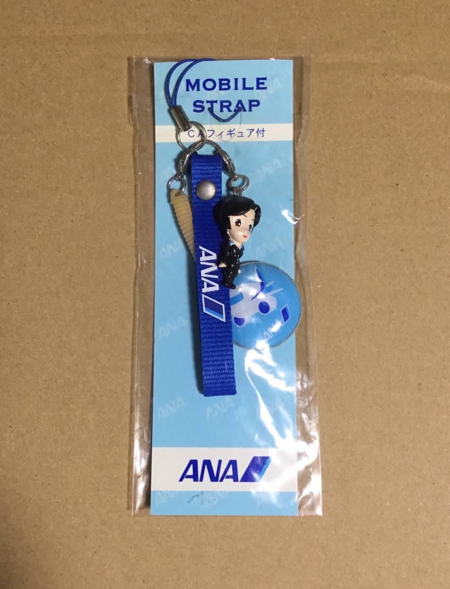 ヤフオク! ANA 携帯 ストラップ CA フィギュア スマホ 液晶 ...