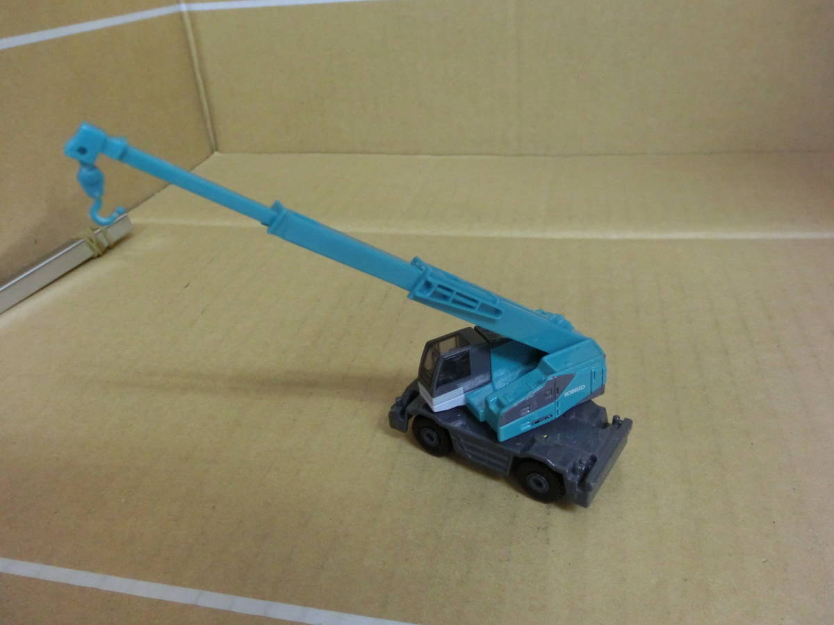 【中古品】トミカ KOBELCO CRANE コベルコ クレーン車 NO.78　緑　1/116 中国製_画像8