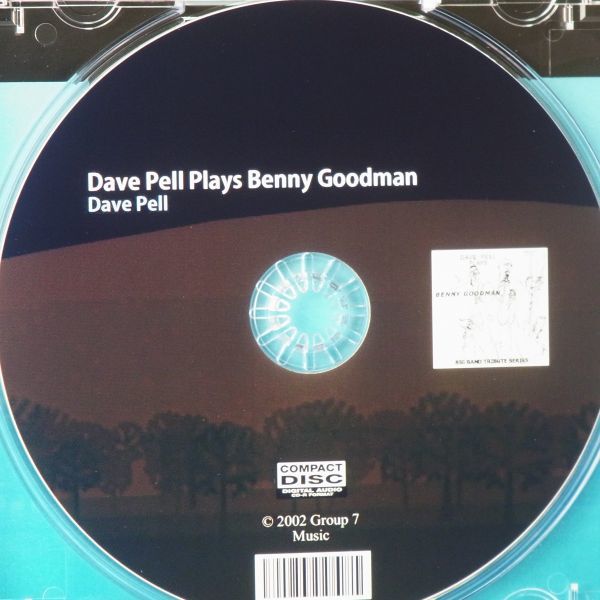 【廃盤 超レア オンディマンドCD】デイブ・ペル　DAVE PELL PLAYS BENNY GOODMAN　BIG BAND TRIBUTE SERIES　音良し・内容良し　オススメ！_画像3