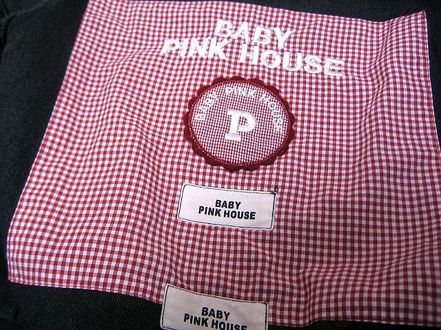 BABY PINK HOUSE Bay Be Pink House badge design. jumper blouson 