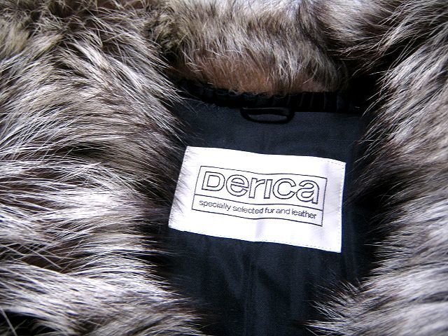 高級本毛皮のコート SAGA FOX ROYAL サガフォックス ロイヤル Derica