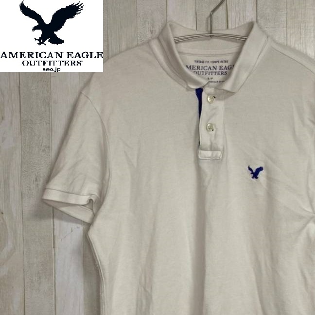 AMERICAN EAGLE★アメリカンイーグル★ポロシャツ★サイズS　719-2_画像1