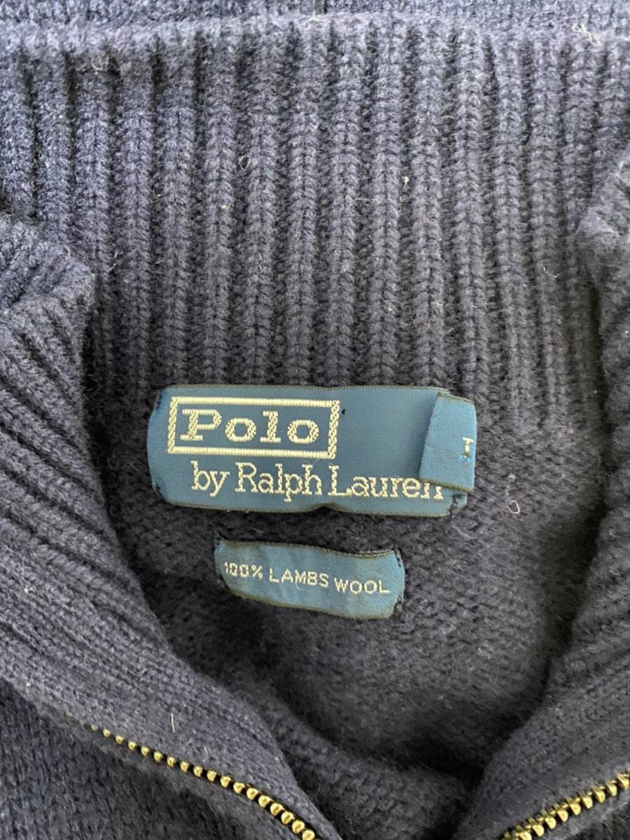 POLO RALPH LAUREN★ポロ ラルフローレン★メンズ ハーフジップ ニット★サイズM　1115-53_画像9