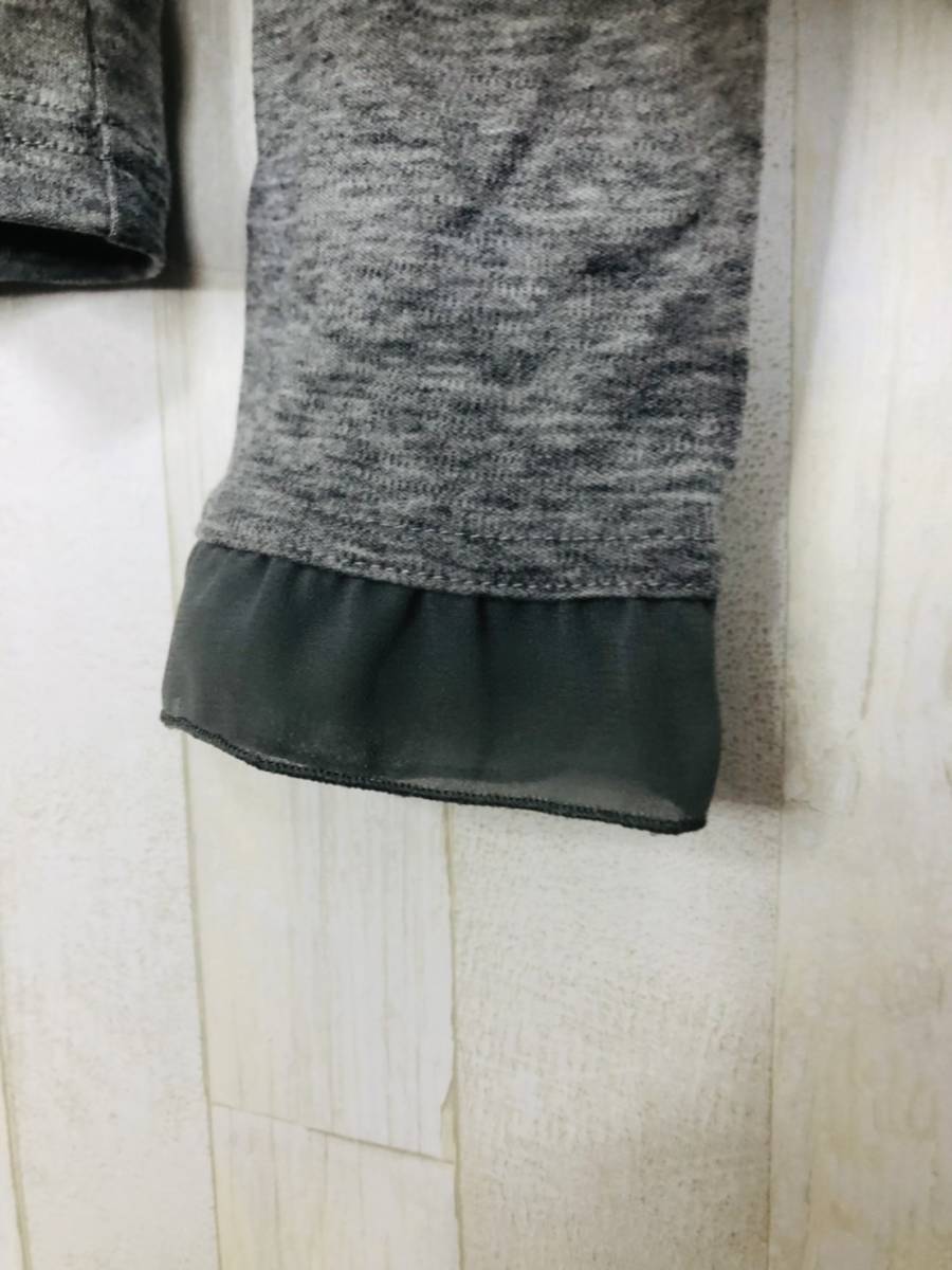 Courreges★クレージュ★レディース 長袖 カットソー★サイズ38　B37_画像6