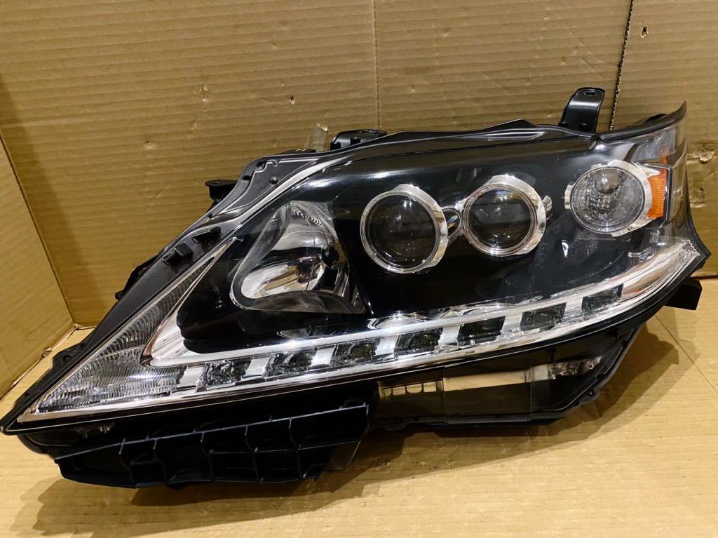 美品 LEXUS 純正 RX450h 後期 LED 左 ヘッドランプ 左ランプ 左ライト