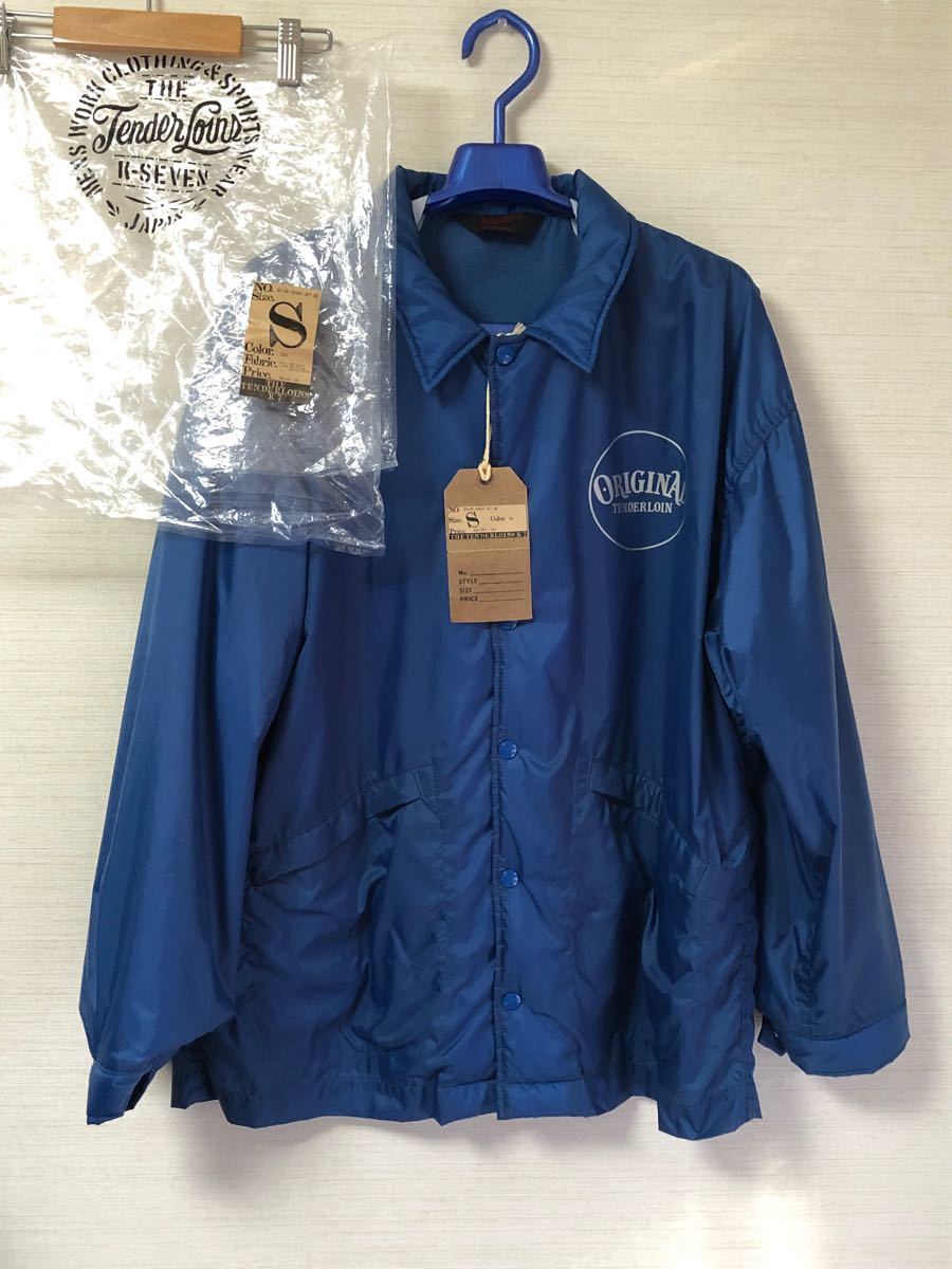 付属品完備 18AW Sサイズ テンダーロイン NYLON COACH JKT QB ナイロン コーチ ジャケット