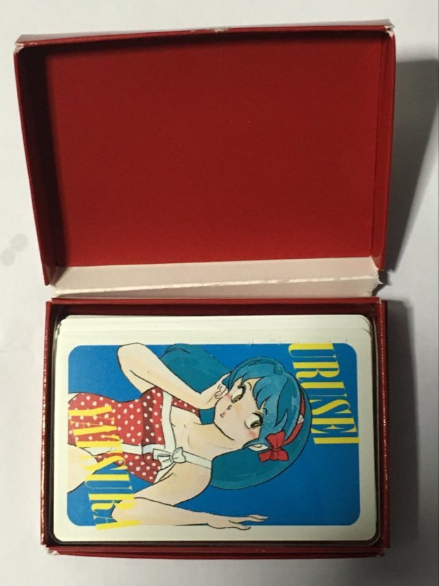 少年サンデー 当選品 うる星やつらフルキャラ トランプ 高橋留美子 Takahashi Rumiko URUSEI YATSURA ALL MEMBERS'TRUMP playing cards_画像2