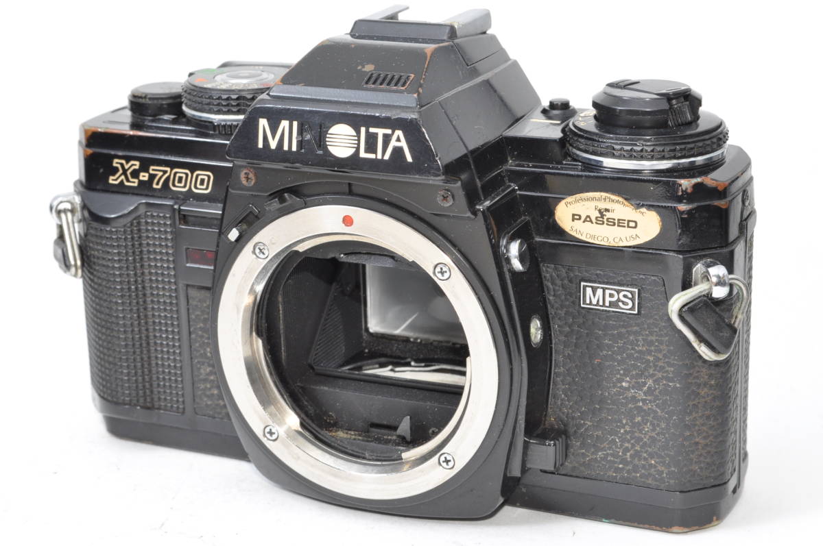 格安新品 並品・動作好調 ミノルタ MINOLTA X-700 MPS ブラック ボディ ♯A912