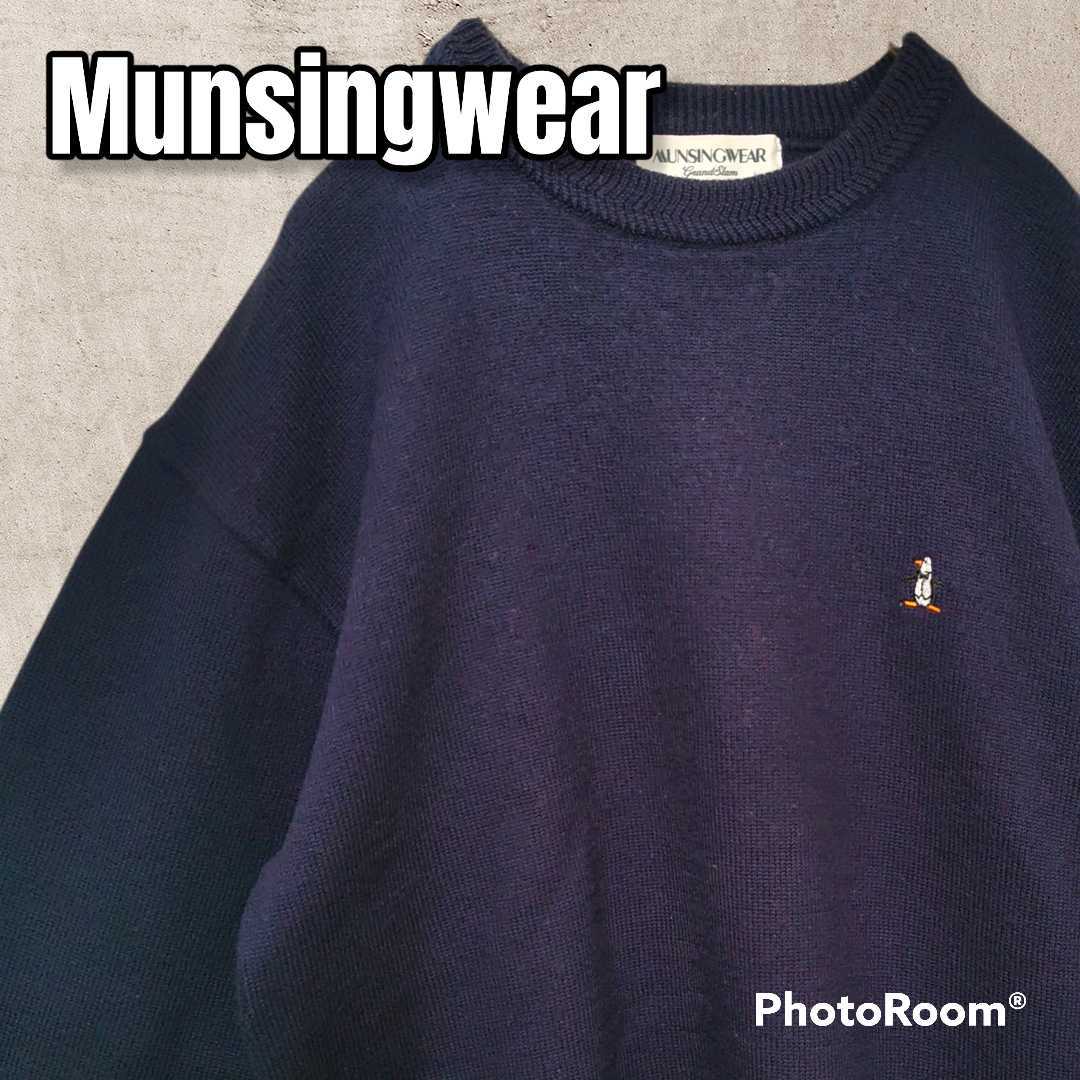 Yahoo!オークション - Munsingwear マンシングウェア ニット セーター...