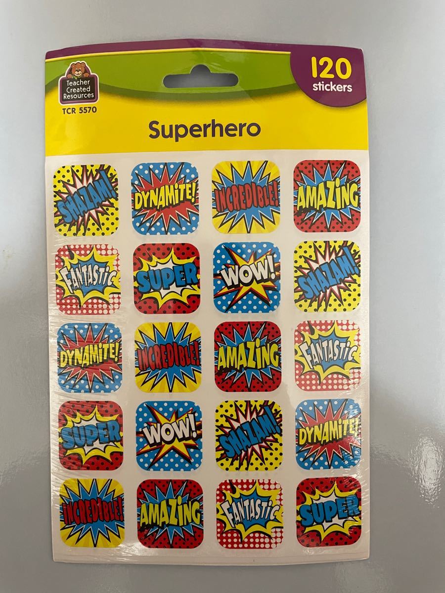 Superhero Stickers　ステッカー
