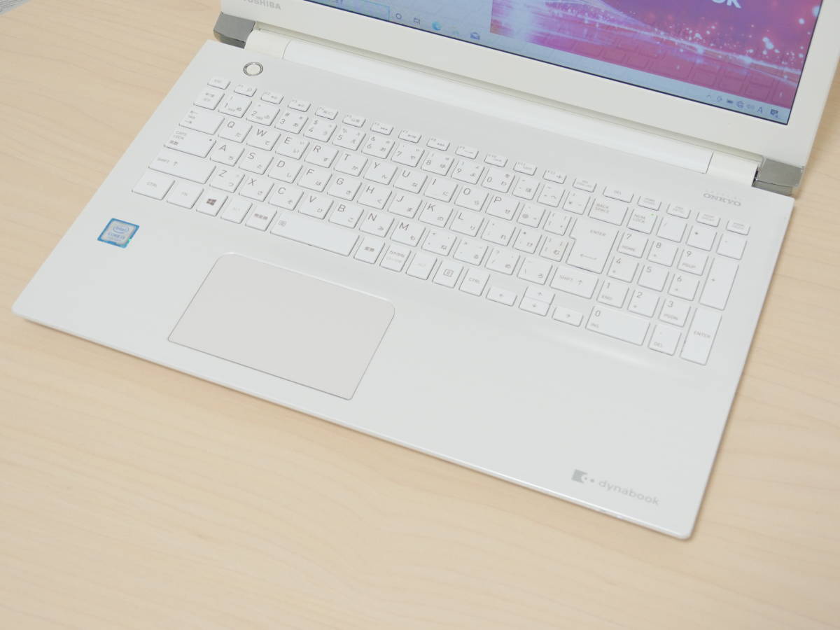 新春セール 東芝 Dynabook EX/56DW 第7世代Core i3-7100U メモリ8GB