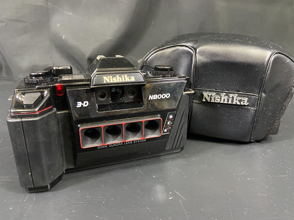 ヤフオク! - NISHIKA 3-D N8000 4眼 フィルムカメラ 