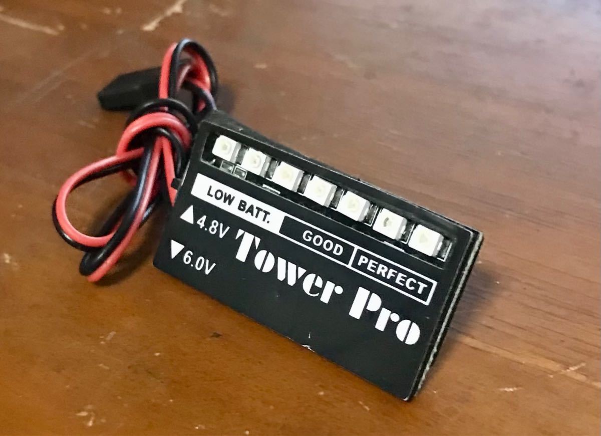 Tower Pro 受信機用LED電圧計