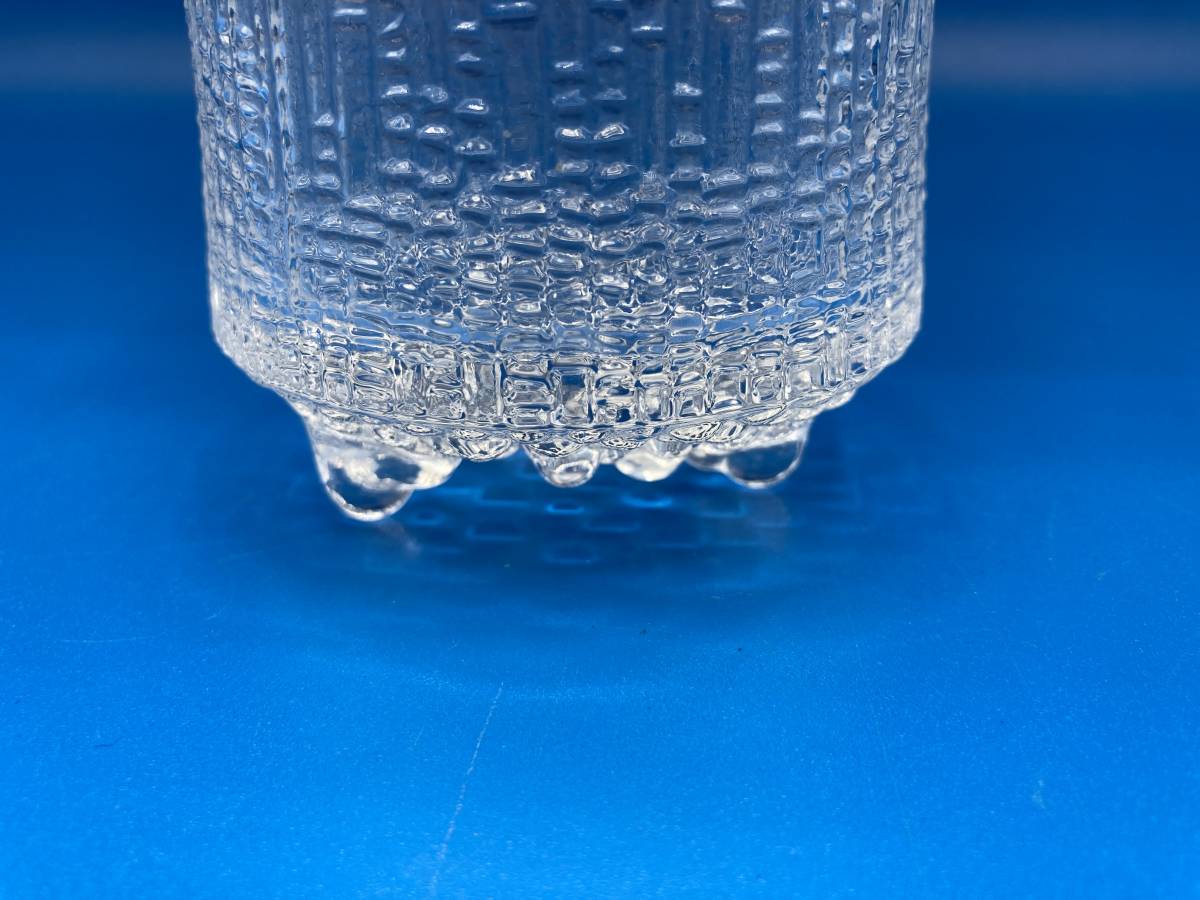 【未使用　保管品　箱あり】iittala イッタラ(フィンランド）　★ロックグラス　２客　★ペアグラス　★サイズ 72×高さ87mm_画像5