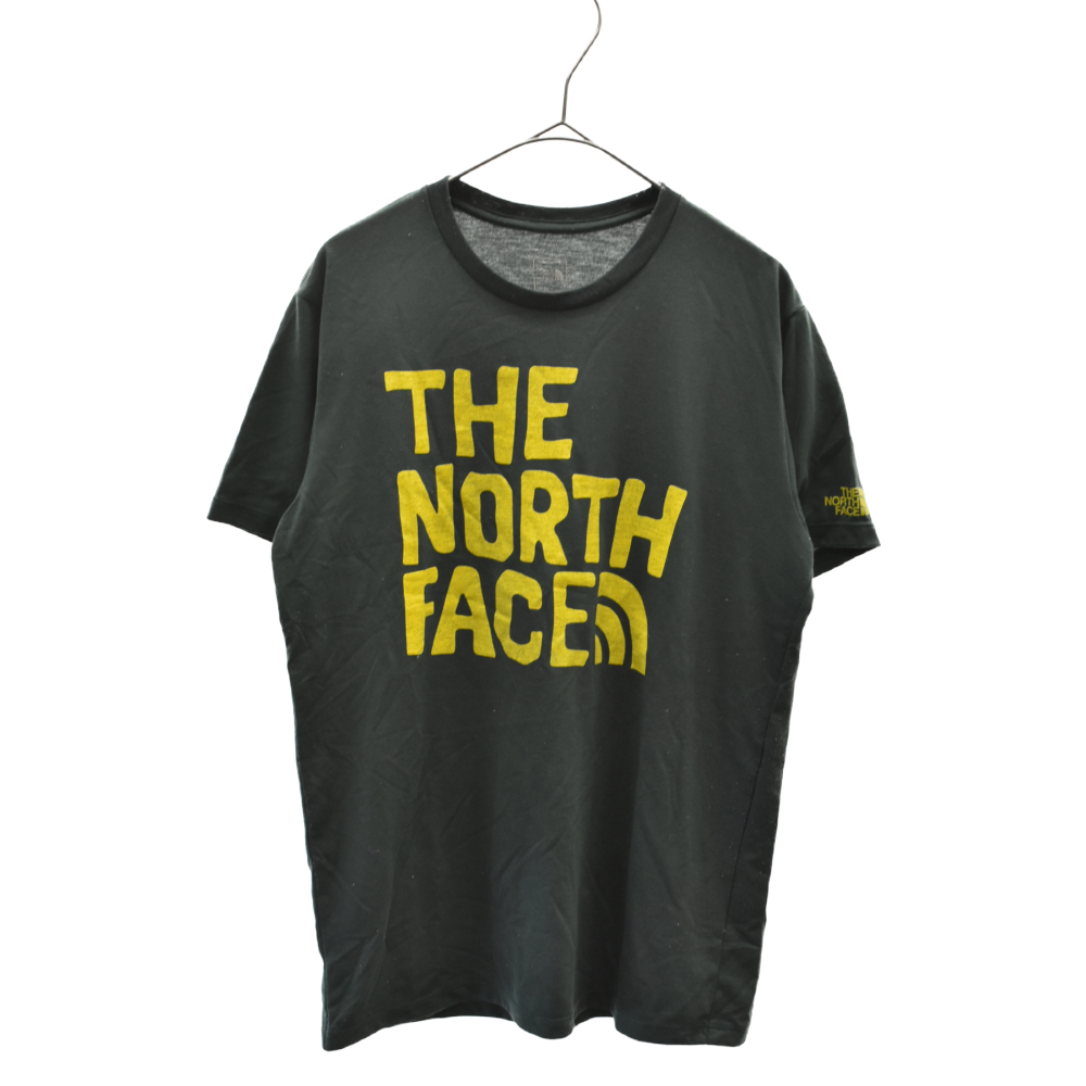 THE NORTH FACE(ザノースフェイス) ロゴプリント半袖Tシャツ カーキ NT81786