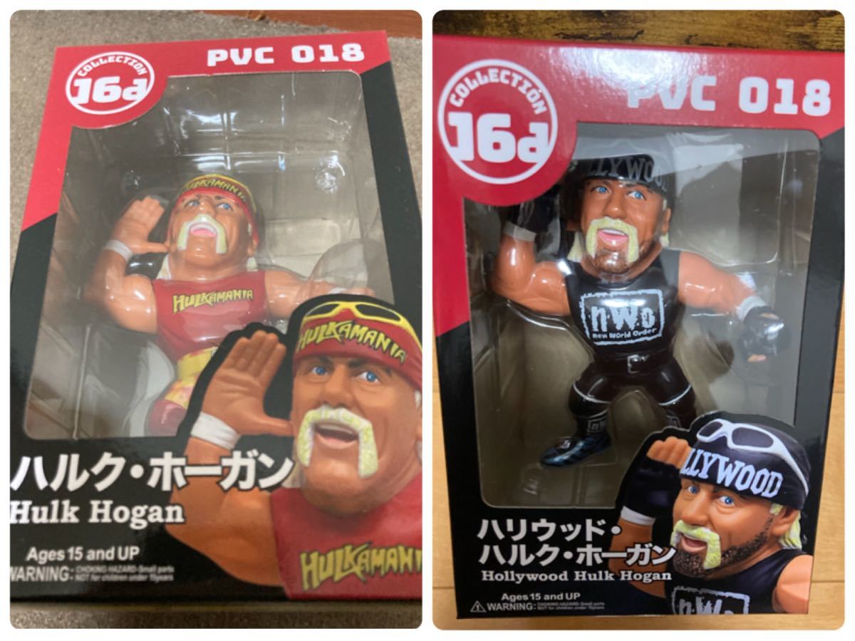 16dソフビ★ハルク・ホーガン　WWE & ハリウッドnWo ver HAO ジュウロクホウイ　新日本プロレス　IWGP初代王者