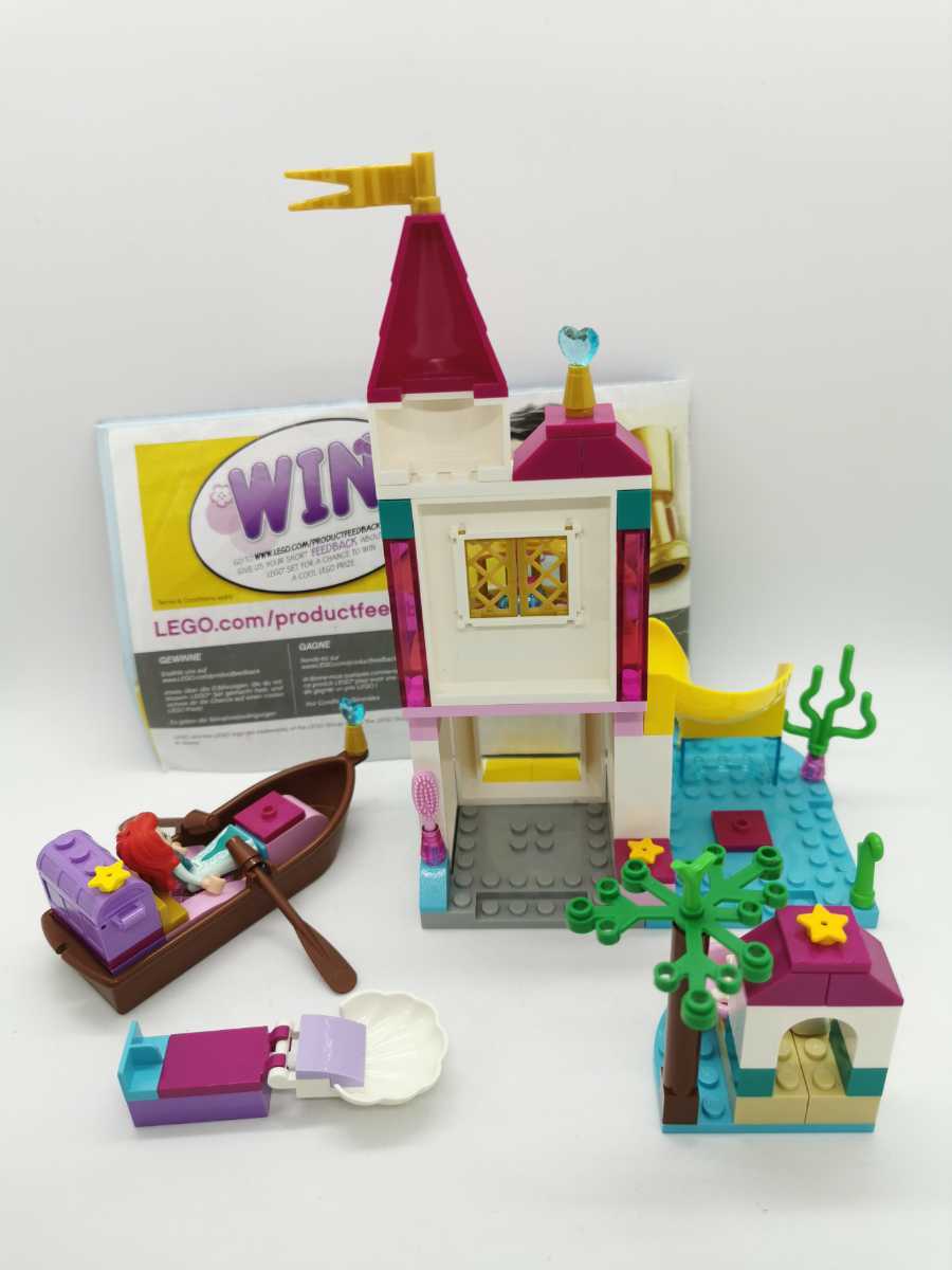 送料350円~☆組立確認済 欠品無し☆ LEGO ディズニープリンセス