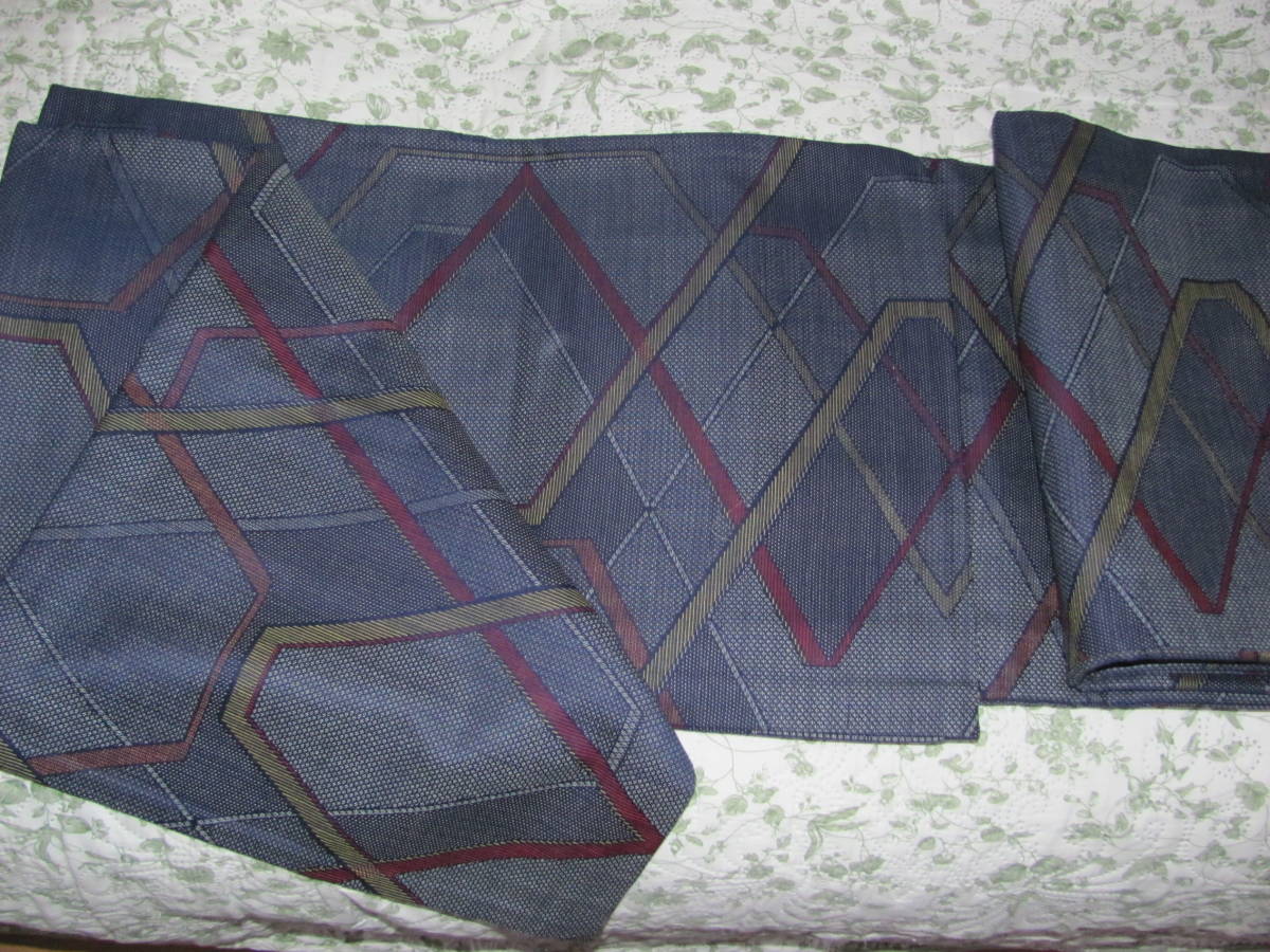 超美品☆アンティーク 女性着物 藍色地 紺 単衣 リメイク素材 古布 和服 着物☆着物リフォーム コート ジャケット スーツ☆リフォーム JChere雅虎拍卖代购 着物古布使用リメイク品一重コート