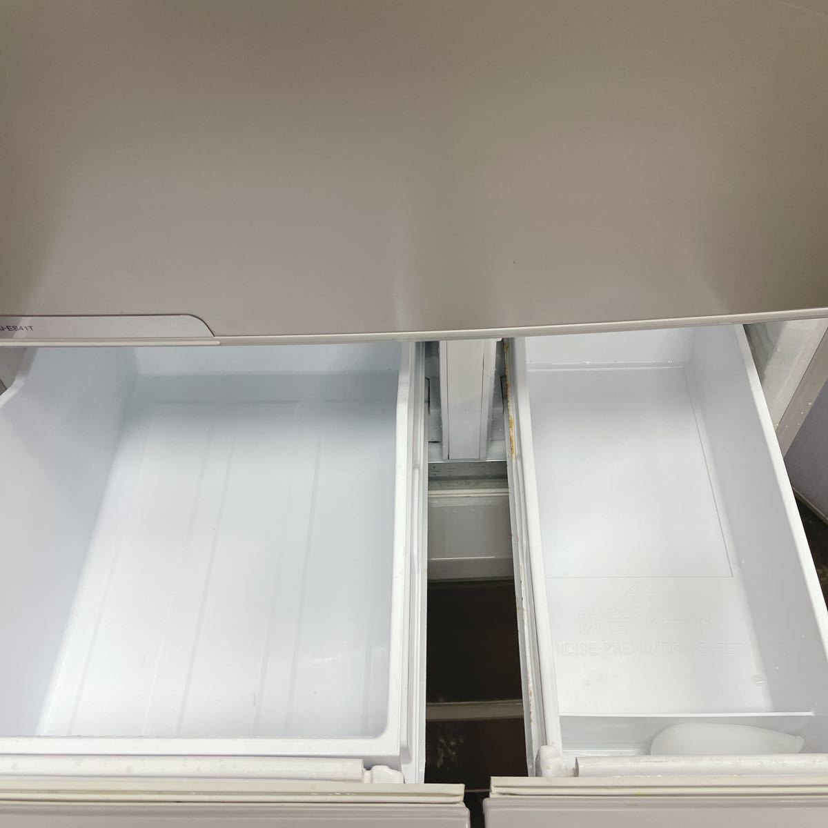 シャープ　大型冷蔵庫　411L　SJ-ES41T-S　2011年製　自動製氷 SHARP 冷蔵庫 冷凍冷蔵庫