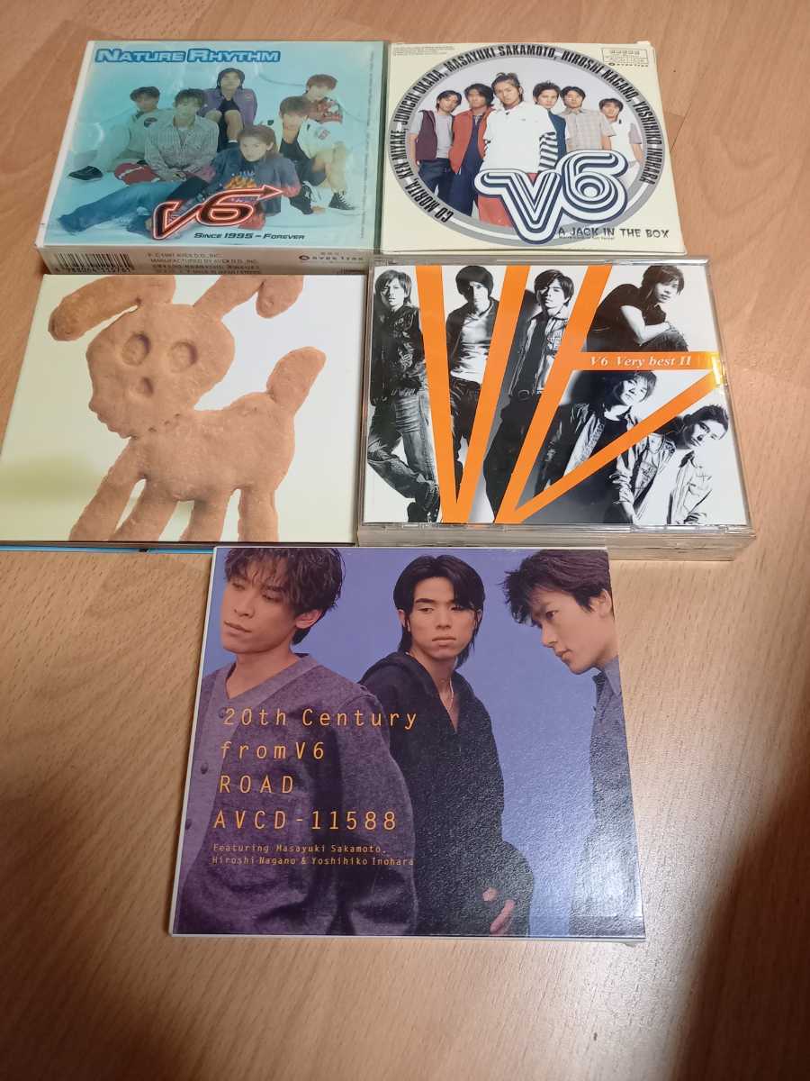 V6 CD(アルバム)5枚セット Yahoo!オークション - V6 アルバム5枚セット ベスト