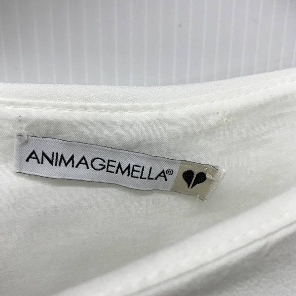  unused goods ANIMAGEMELLAani Maje mela tunic One-piece tops /XS/ bianco Bianco white lady's Italy 