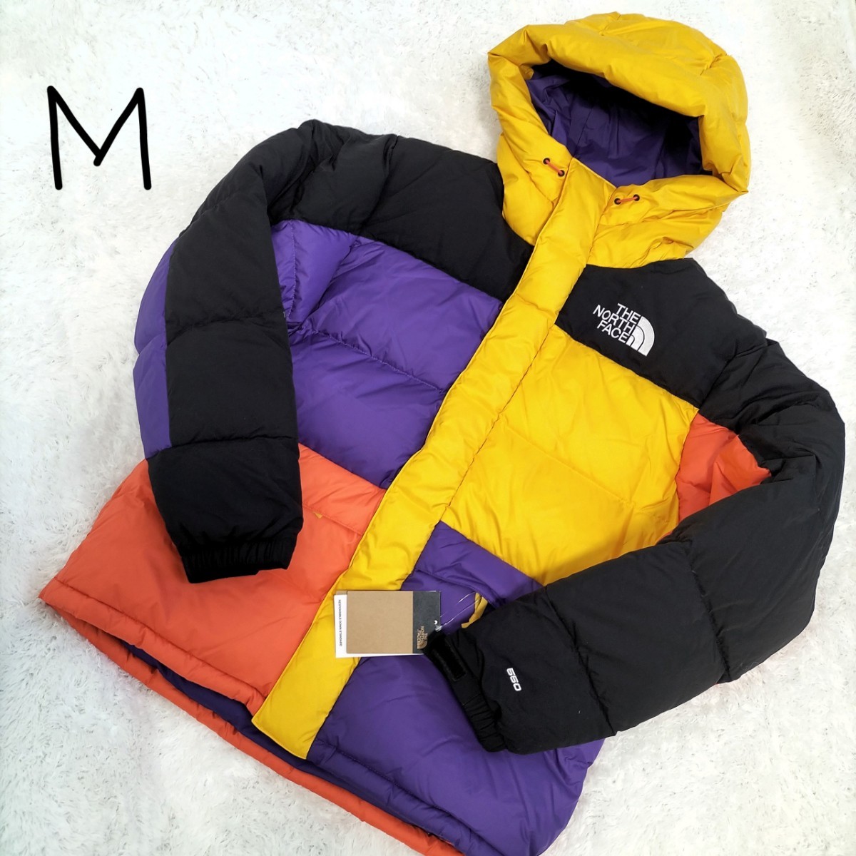 新品未使用【THE NORTH FACE】ノースフェイス M 　ダウンジャケット　カラフル　メンズ　レディース