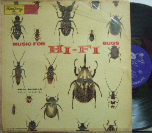 ３枚で送料無料【米EmArcy mono】Pete Rugolo/Music For Hi-Fi Bugs_画像1
