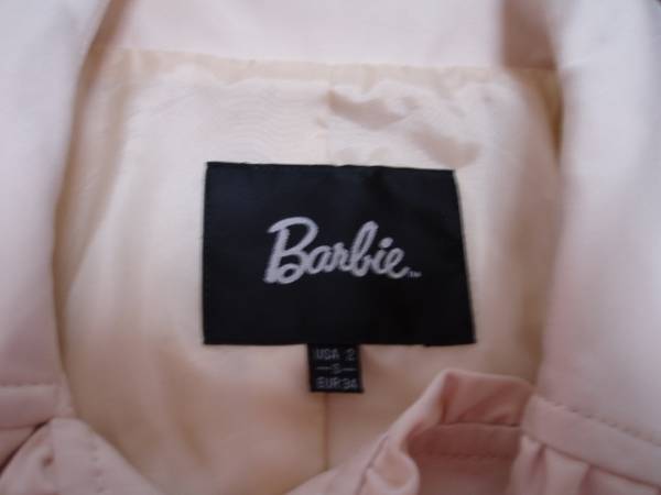 Barbie バービー　べージュ系　トレンチコート　Ｓ_画像3