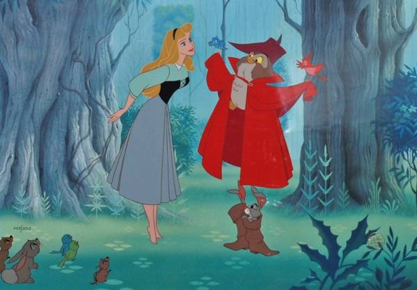 ディズニー 眠れる森の美女 セル画 限定 レア Disney 入手困難