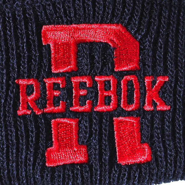 [ new goods ]Reebok bar City Beanie [18: navy blue | red ] Reebok knit cap 