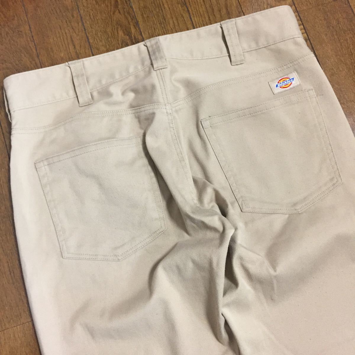 Dickies ディッキーズ ワークパンツ サイズ30 ベージュ系 ボトムス ストレッチ (管理番号18400)_画像8