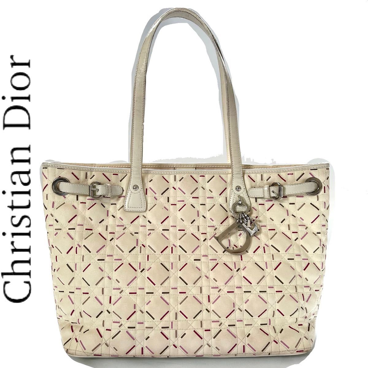 Christian Dior ディオール カナージュ トートバッグ トートバッグ