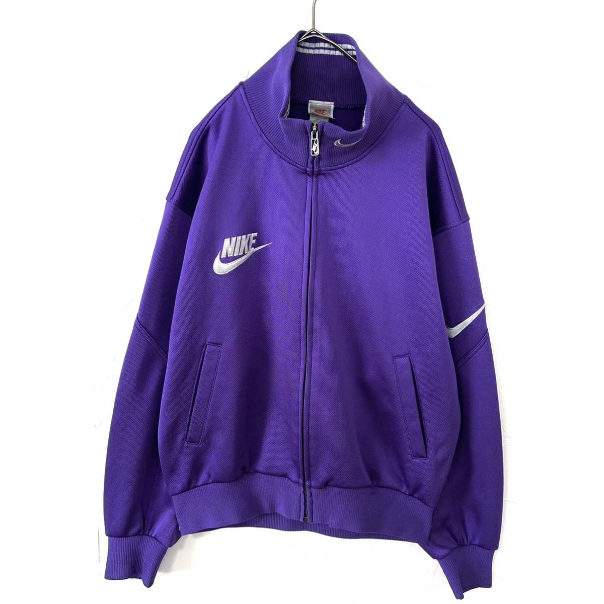 00〜10s Nike ハーフジップ ジャージ ホワイト Y2K tech