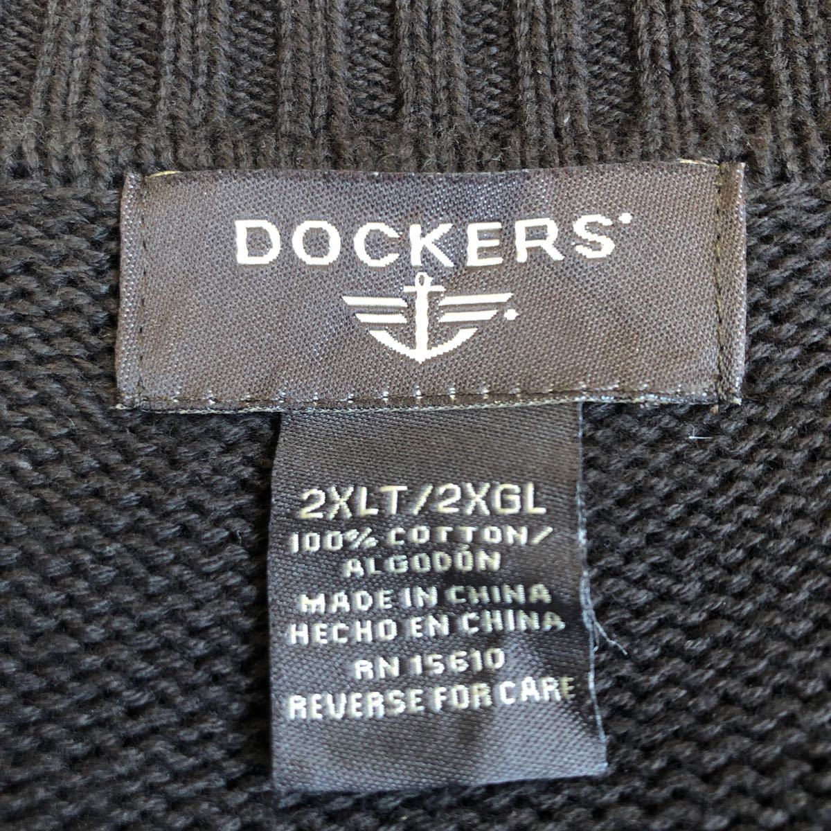 ドッカーズ　ニット　セーター　アーガイル柄　DOCKERS’