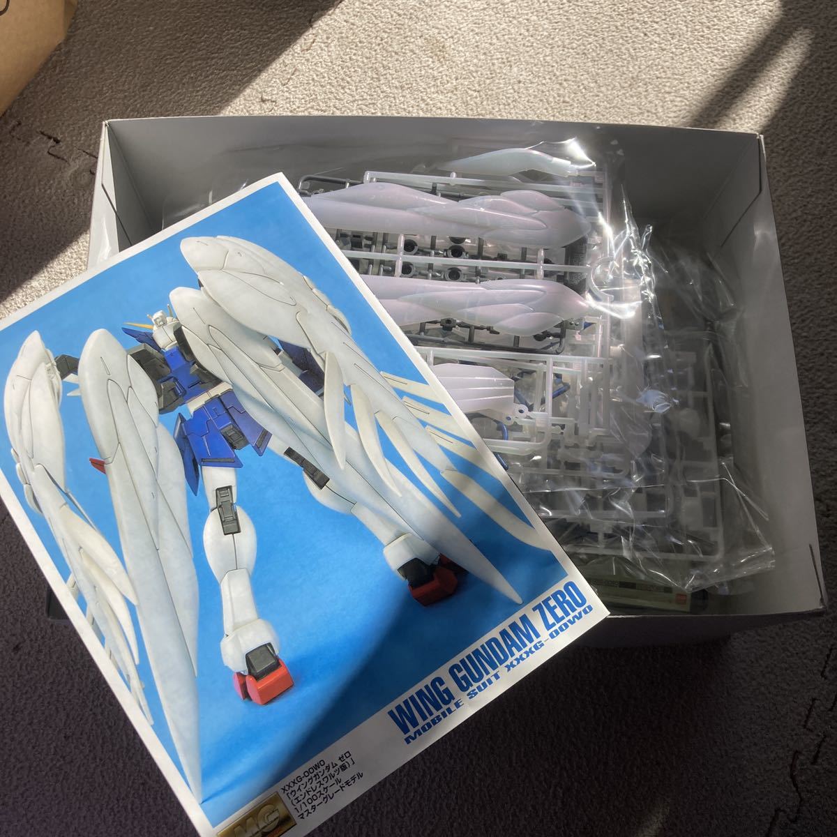 レア 希少品 1/100 MG Wガンダムゼロ EW版 パールミラー キャラホビ