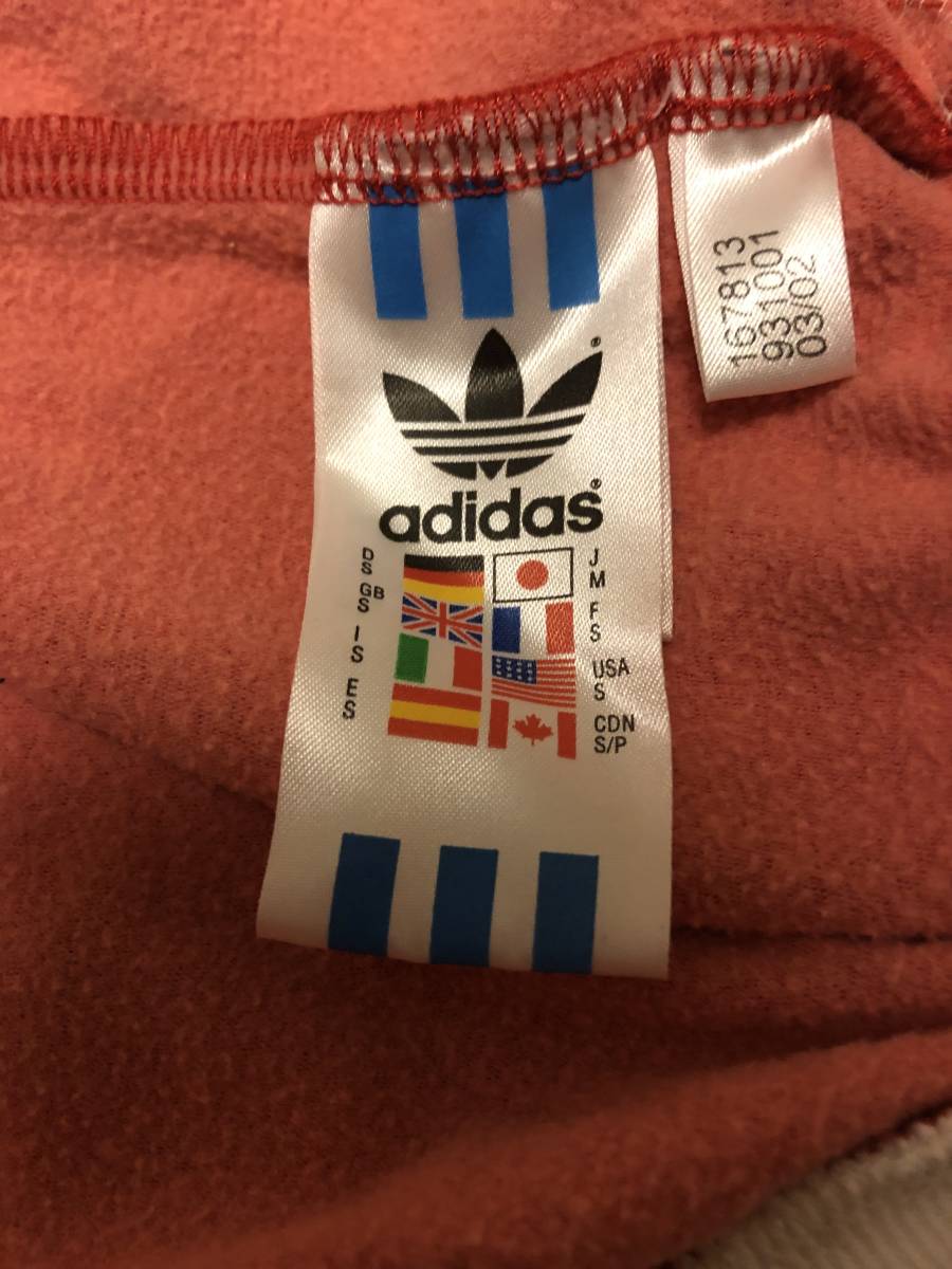 adidas グレートブリテン GREAT BRITAIN ジャージ Sサイズ 日本規格品Mサイズ アディダスオリジナルス Originals 赤 イギリス UK_画像5