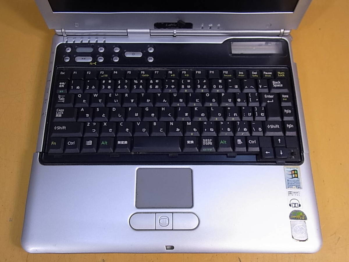 *R/046*NEC*14.1 type laptop *PC-LC800J84DH*Pentium III*HDD/ memory /OS none * operation unknown * Junk 