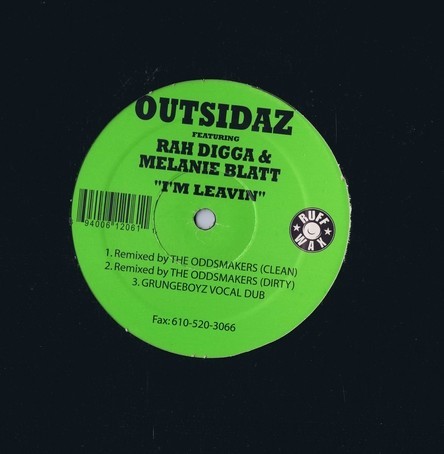 US盤 12inch Outsidaz Featuring Rah Digga & Melanie Blatt / I'm Leavin RFL-1-61201_画像2