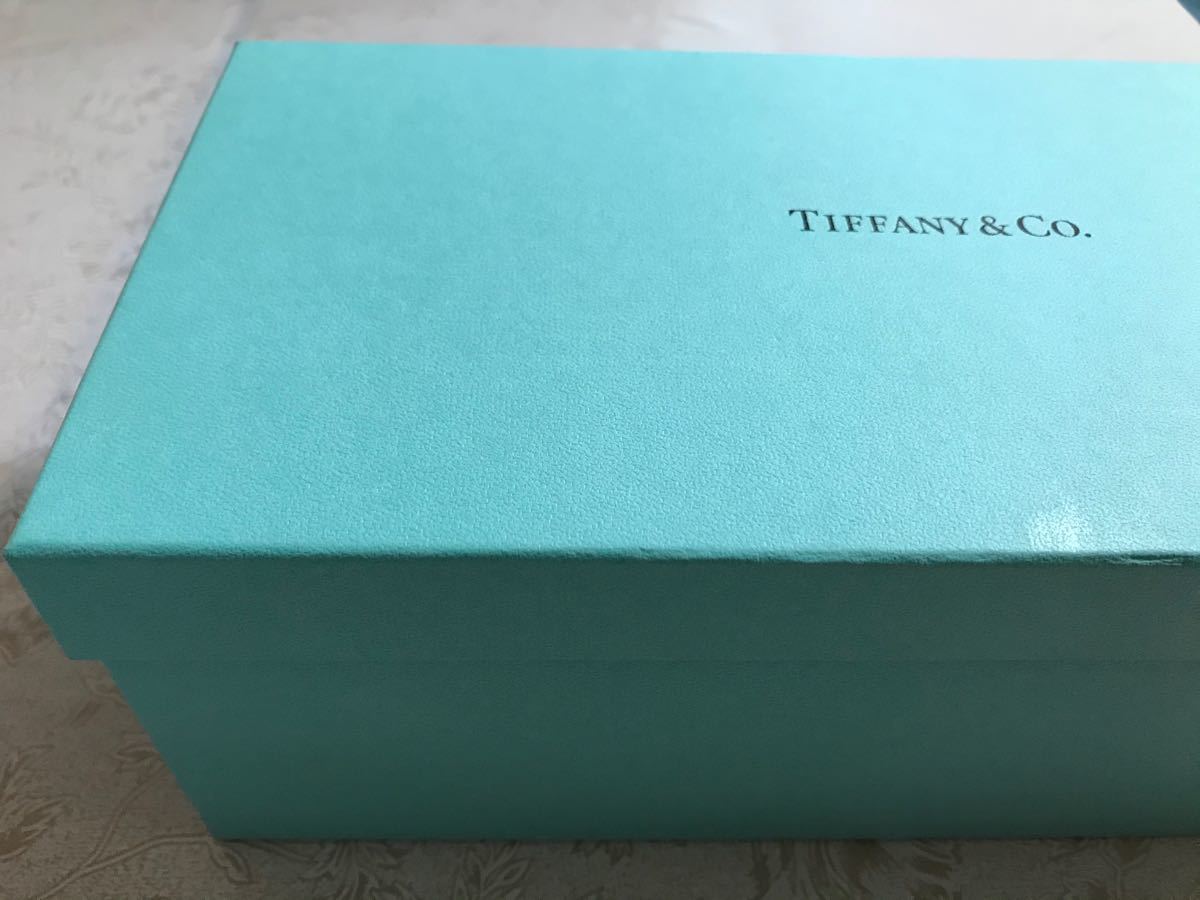 ティファニー  TIFFANY&Co. ペアマグカップ プラチナブルーバンド 箱付き