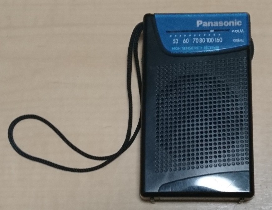 人気No.1Panasonic パナソニック☆ AMラジオ R-1005☆動作確認済