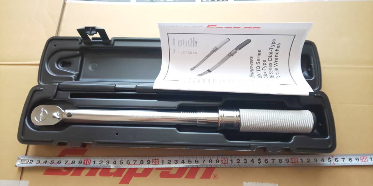Snap-on スナップオン 80ギア 3/8トルクレンチ QD2RN100A www