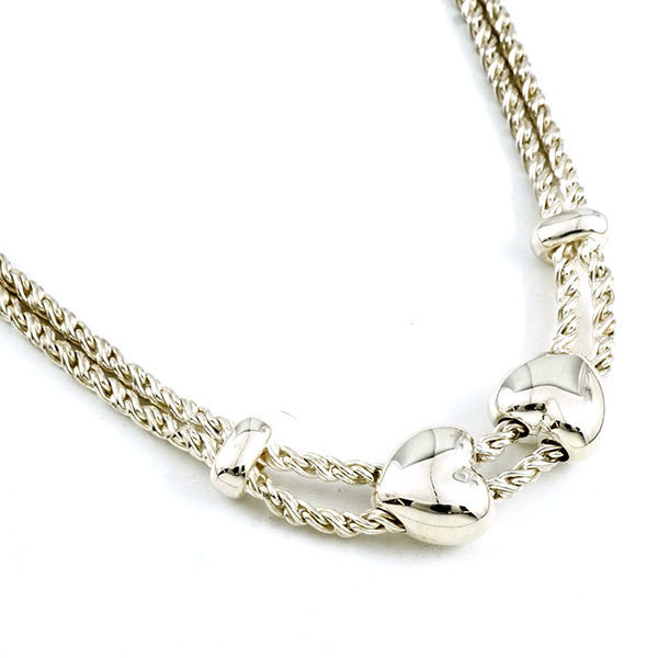 ... ... машина   сердце    ожерелье    серебристый 925  женский   популярный   модный    брэнд   подержанный товар 