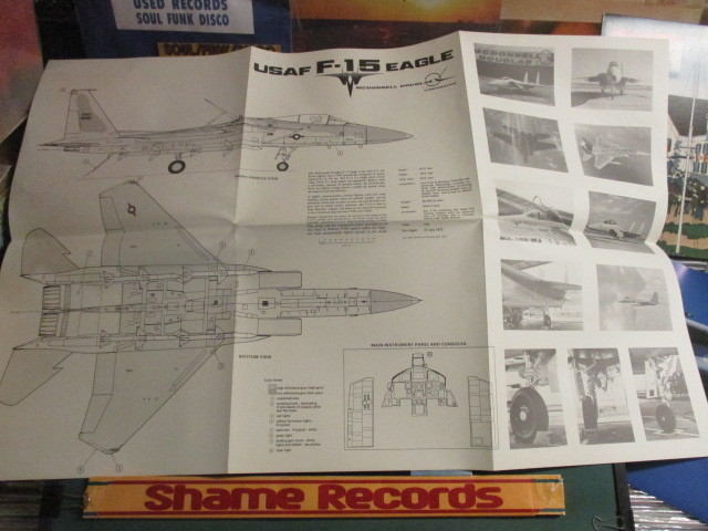  ： スーパーファイター USAF F-15 Eagle 1980年カデナ基地実況録音 LP // 落札5点で送料無料_画像4